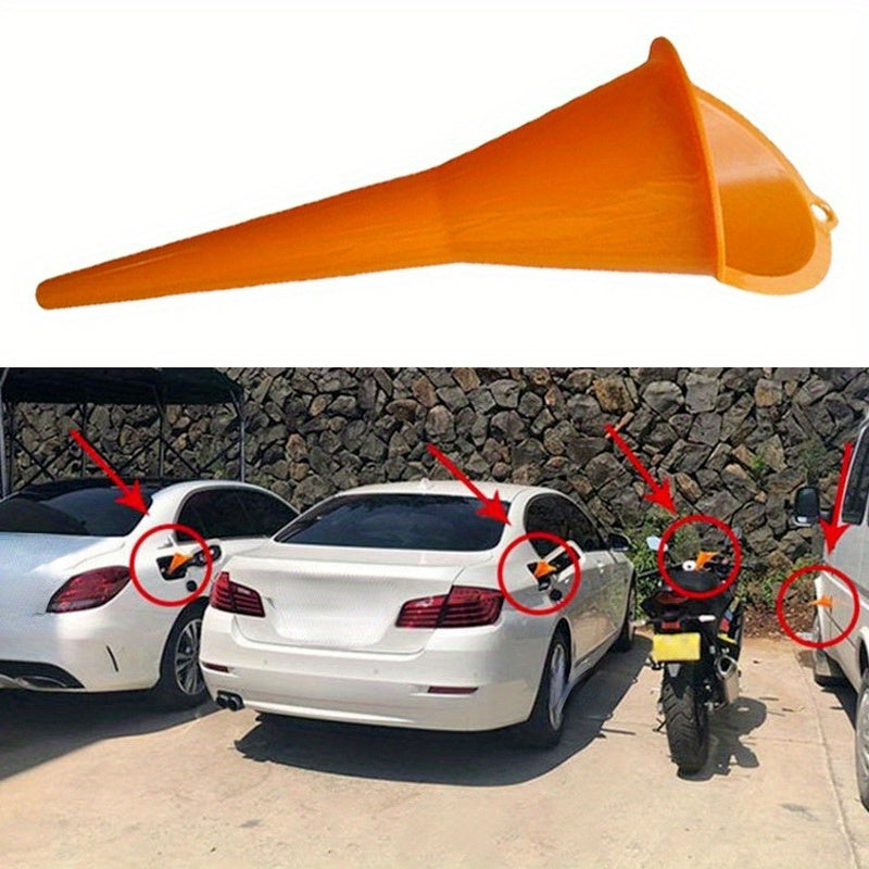 Motorcycle Long Stem Funnel, 27.94cm Fuel Filler TJR2P9X