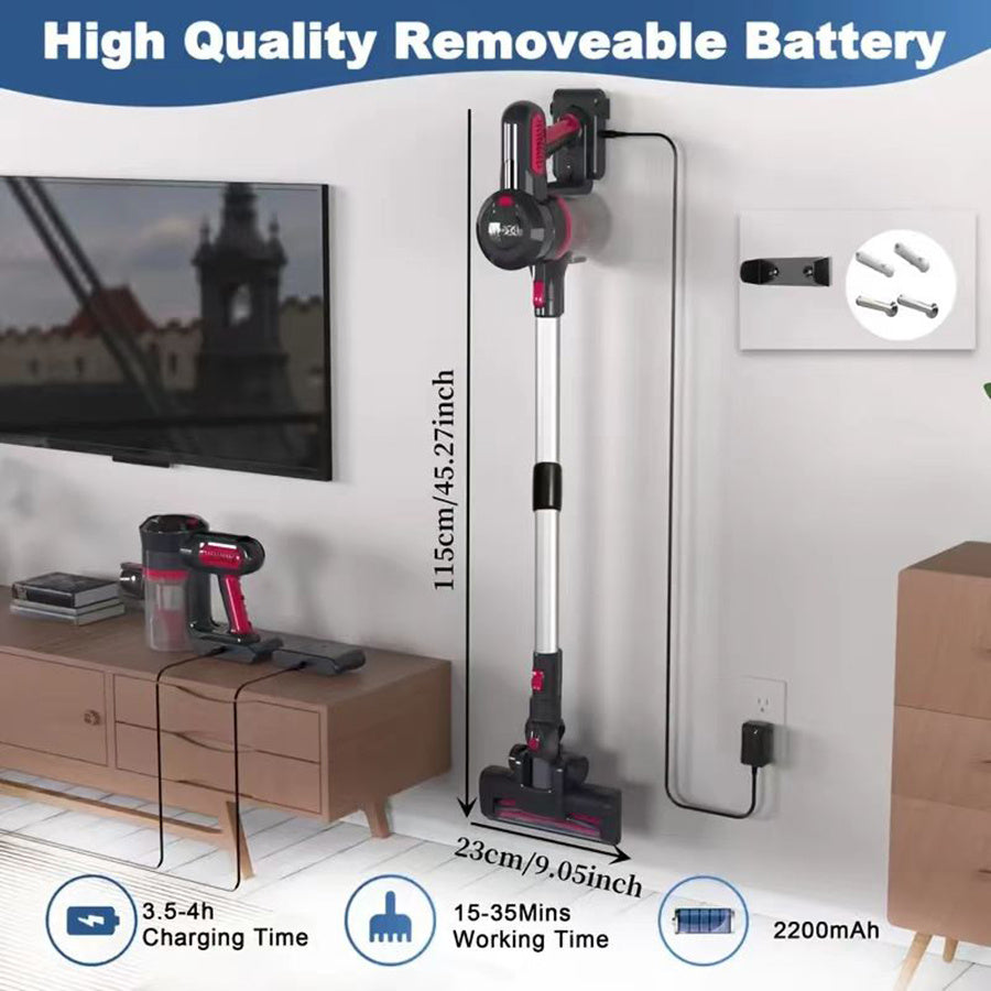 Wireless Handheld Vacuum Cleaner, 25Kpa Suction, LED Light – TJR8Q7W