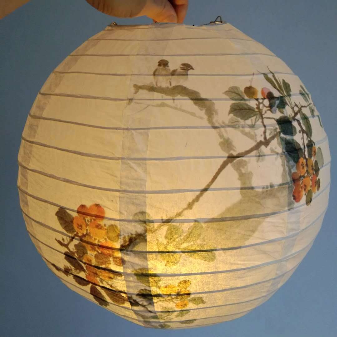 Chinese Style Hand Painted Paper Lanterns - SI2U