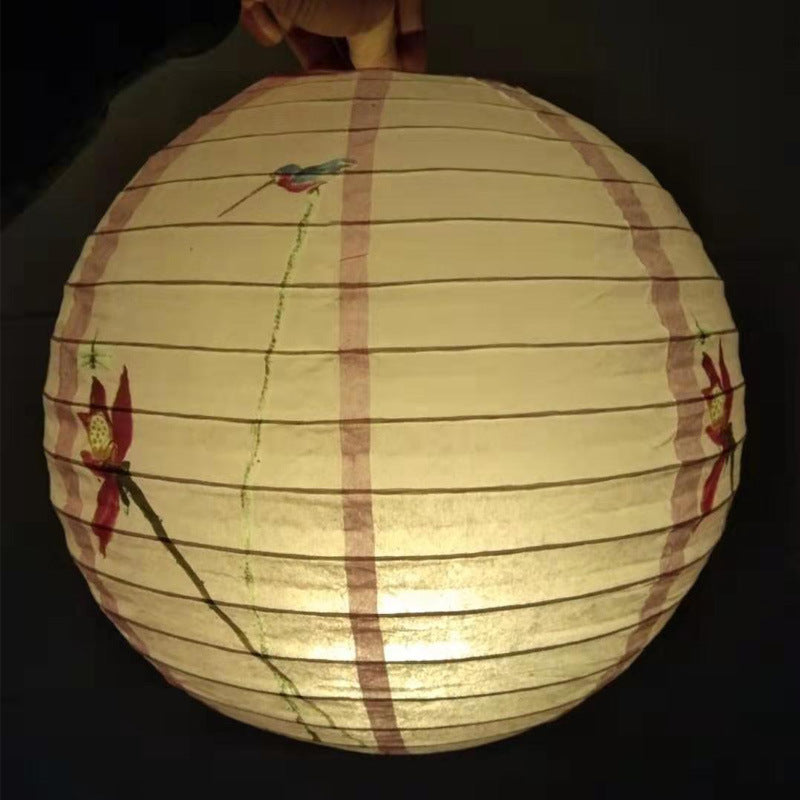 Chinese Style Hand Painted Paper Lanterns - SI2U