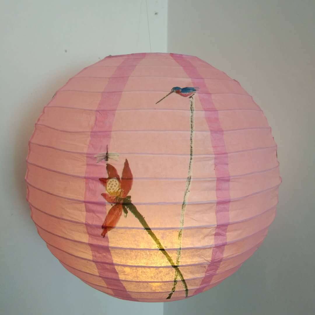Chinese Style Hand Painted Paper Lanterns - SI2U
