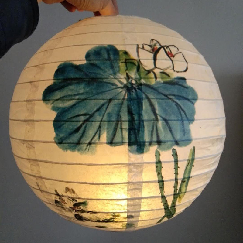 Chinese Style Hand Painted Paper Lanterns - SI2U