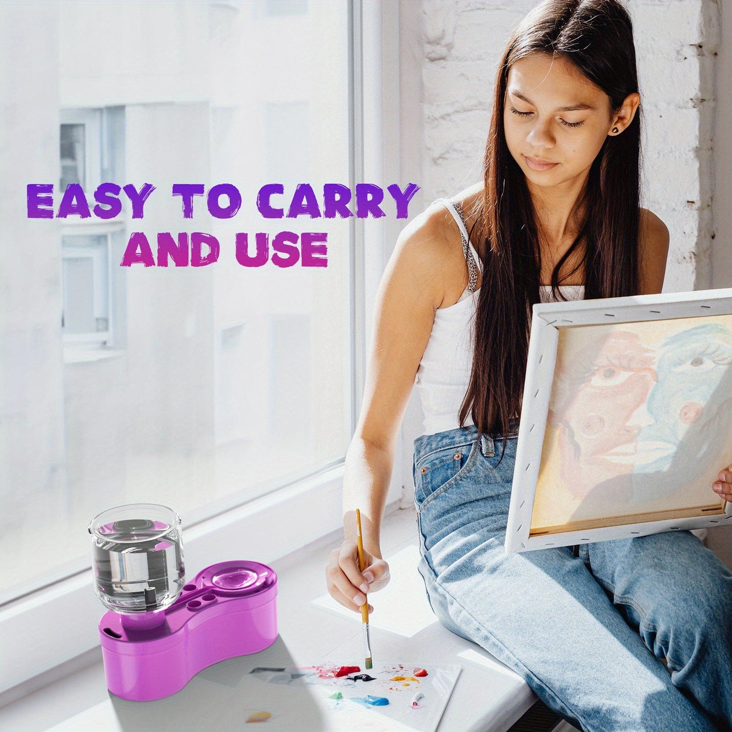 Artist's Brush Cleaner Cup- HMT15AB