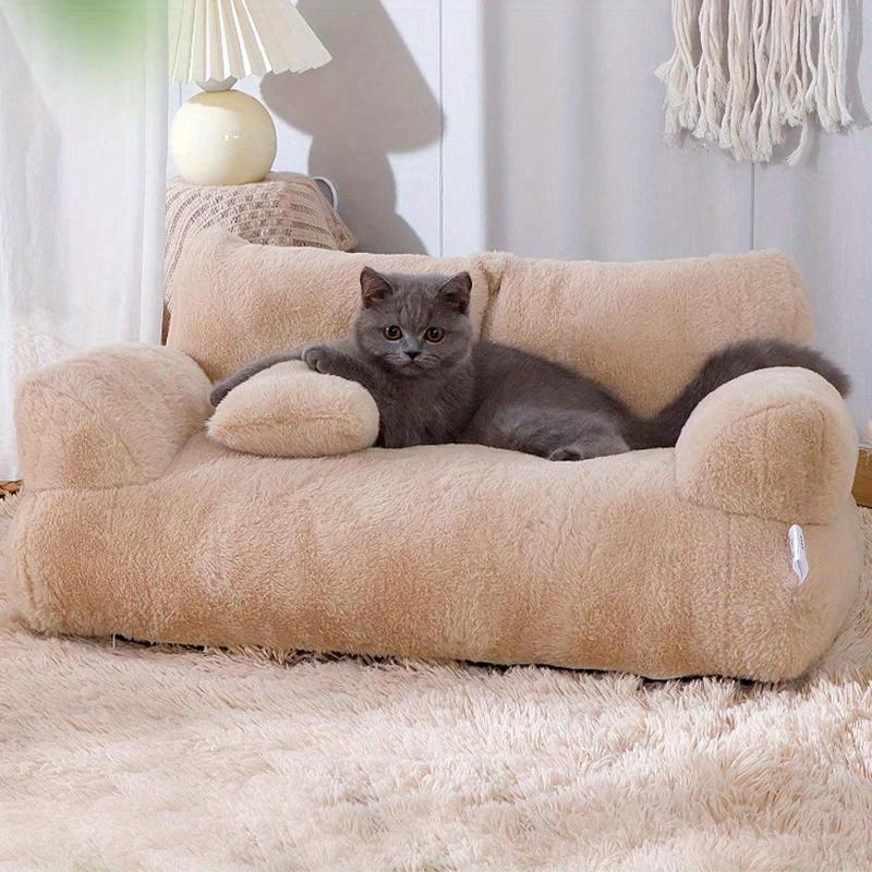 Luxury Plush Cat Bed - 2DS3