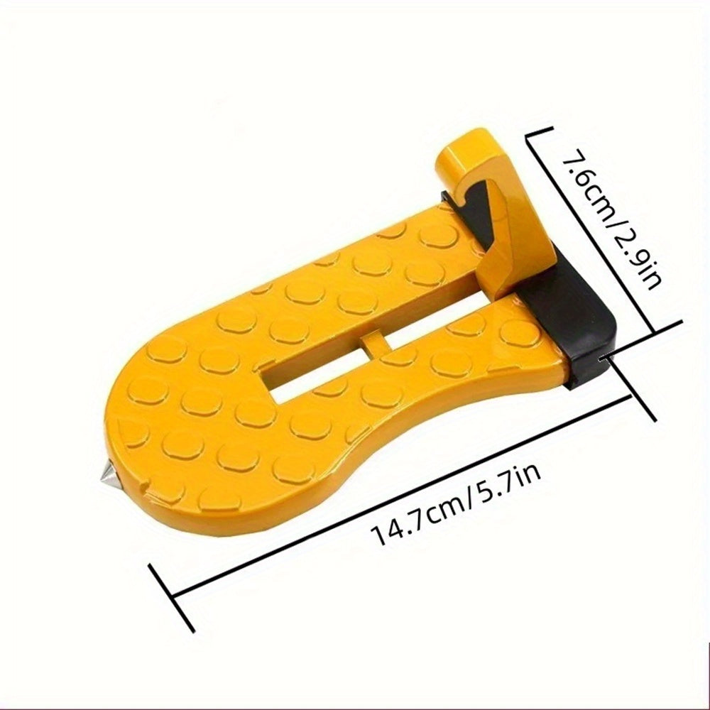 Foldable Car Door Step, Safety Hammer Included TJR5M8P