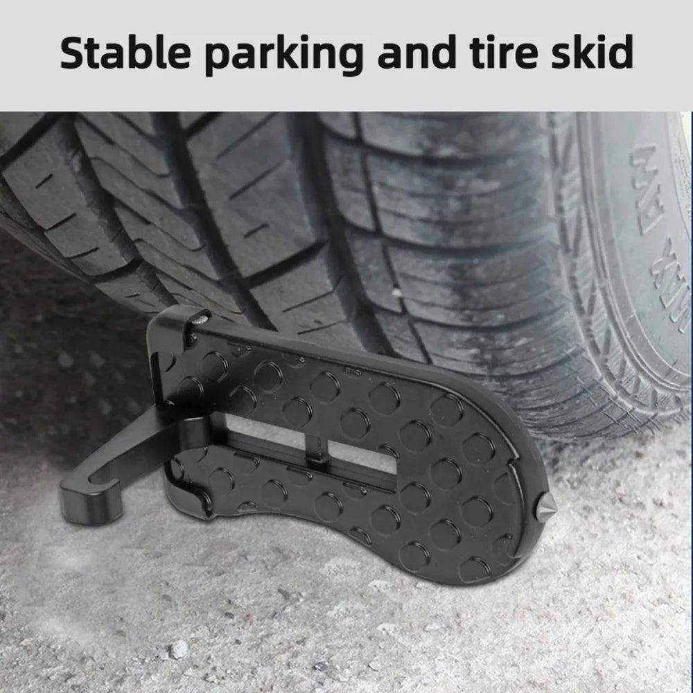 Foldable Car Door Step, Safety Hammer Included TJR5M8P