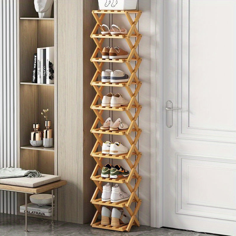Narrow MultiLayer Shoe Rack- HMT17NS