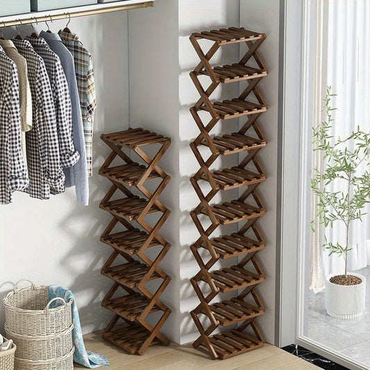 Narrow MultiLayer Shoe Rack- HMT17NS