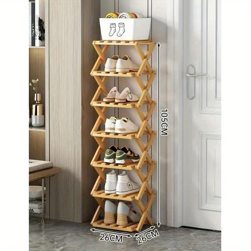 Narrow MultiLayer Shoe Rack- HMT17NS