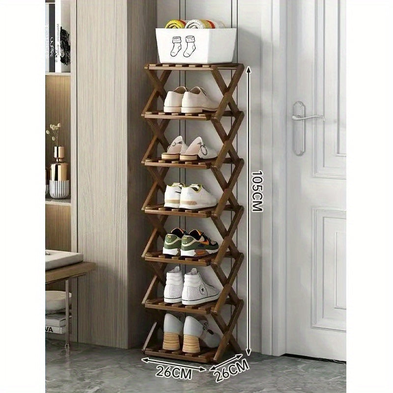 Narrow MultiLayer Shoe Rack- HMT17NS