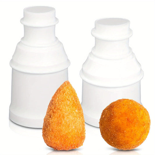 2pcs Plastic Rice Ball & Meatball Maker Set TJR4M7B