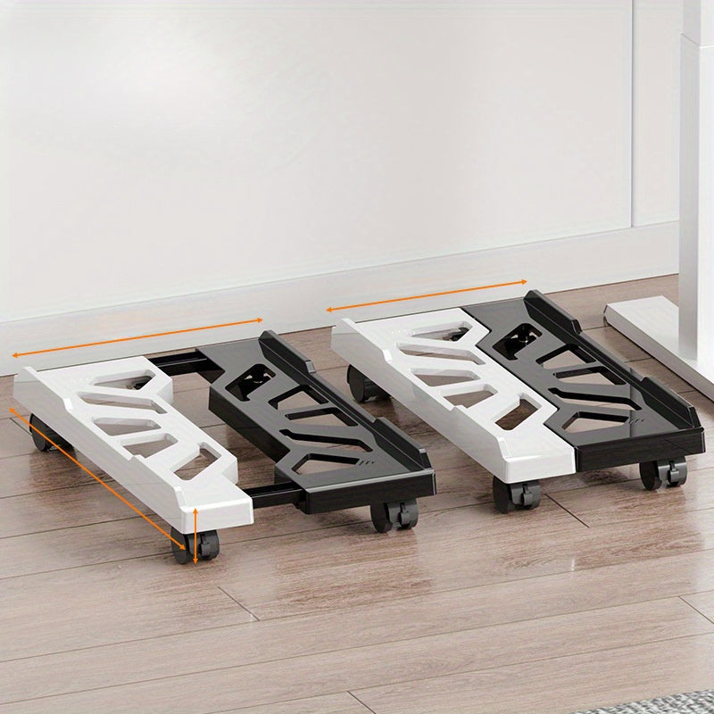 Mobile Computer Tower Stand with Locking Swivel Casters TJR1B5M