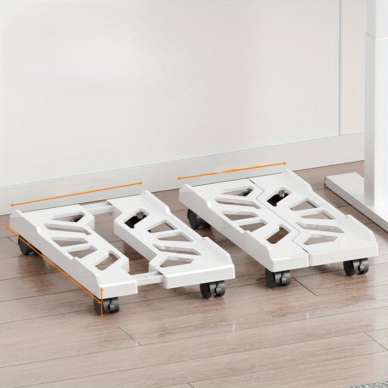 Mobile Computer Tower Stand with Locking Swivel Casters TJR1B5M