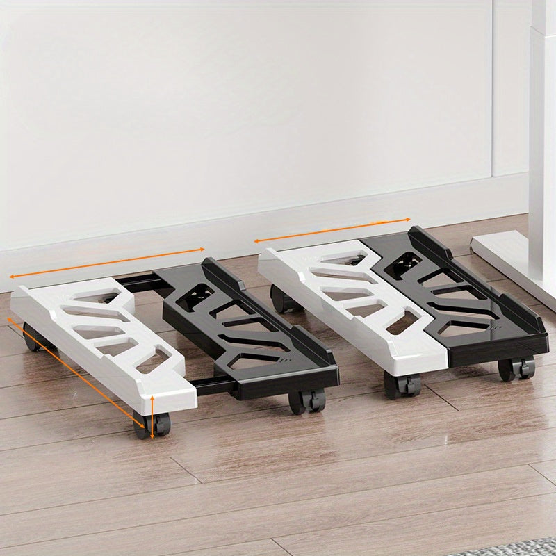 Mobile Computer Tower Stand with Locking Swivel Casters TJR1B5M