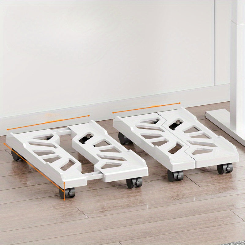 Mobile Computer Tower Stand with Locking Swivel Casters TJR1B5M