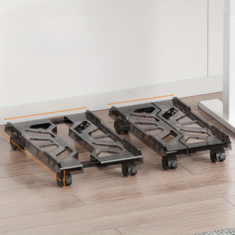 Mobile Computer Tower Stand with Locking Swivel Casters TJR1B5M