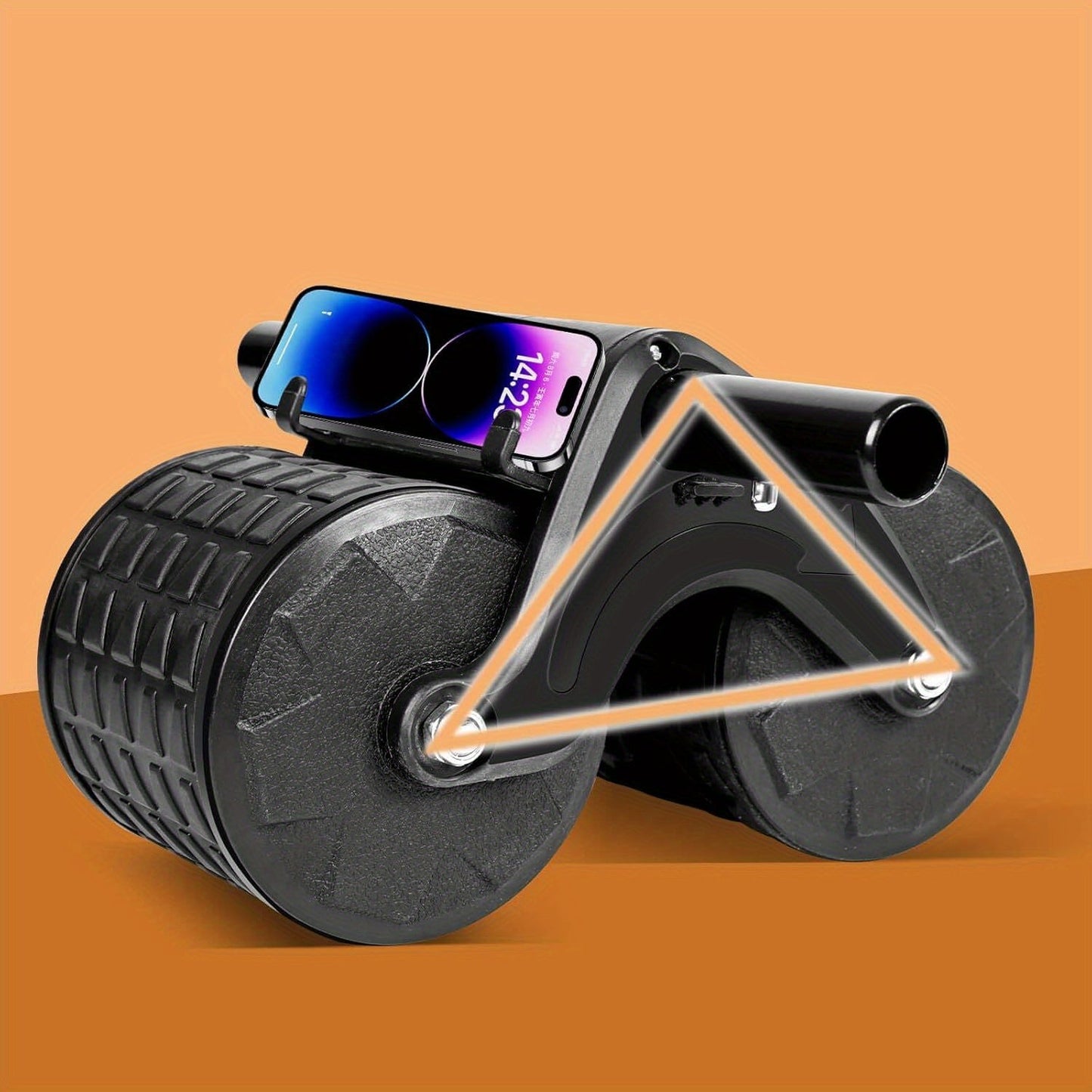 Universal Abdominal Exercise Wheel with Automatic Rebound TJR6P2L