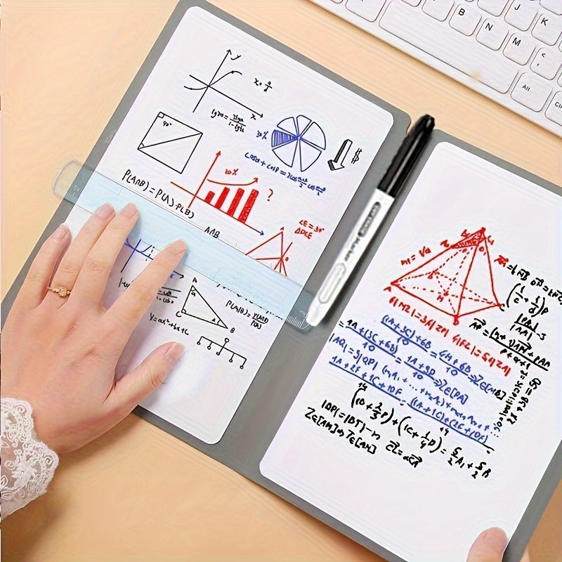 A5 Reusable Whiteboard Notebook- HMT17WB