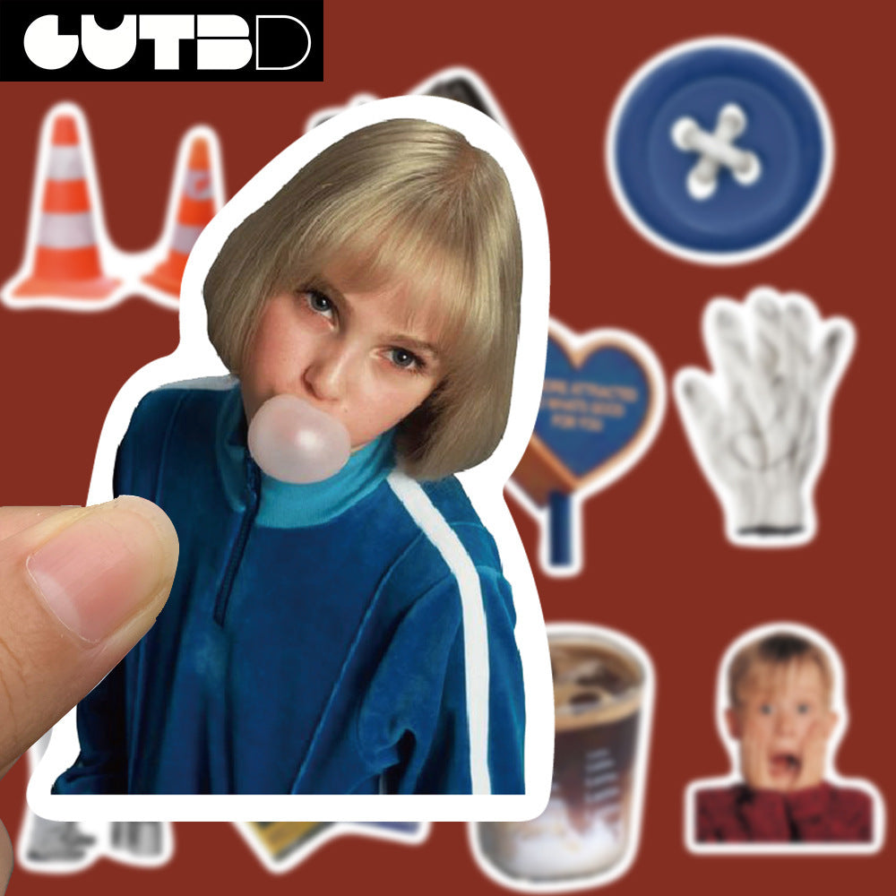 GUTBD Vintage-Inspired Premium Waterproof Stickers - GBU9