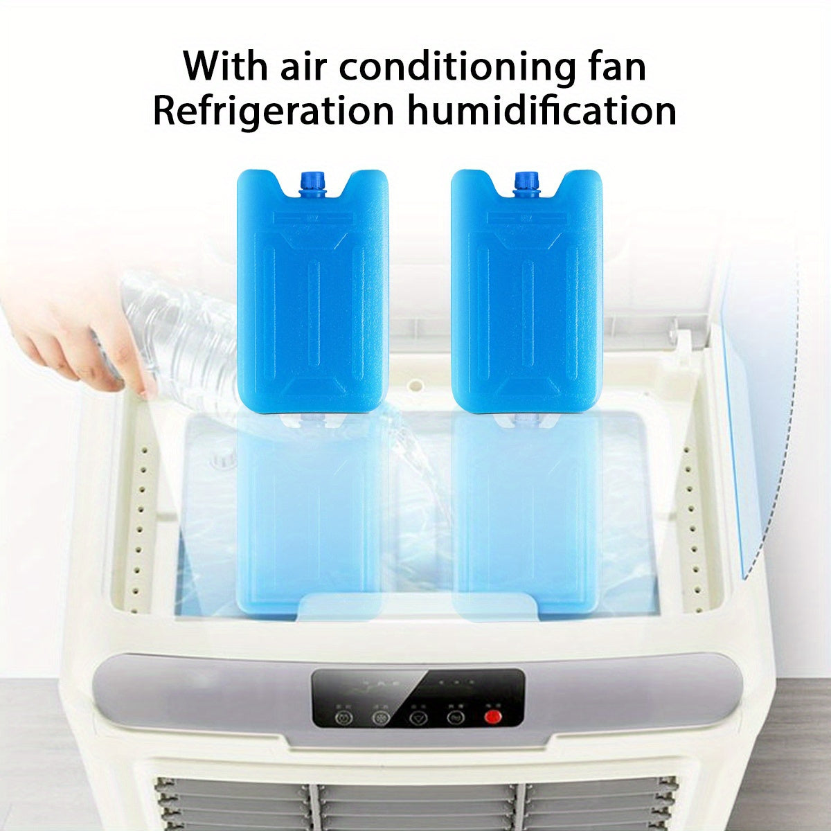 6Pack Reusable Cooler Ice Packs-DXN4