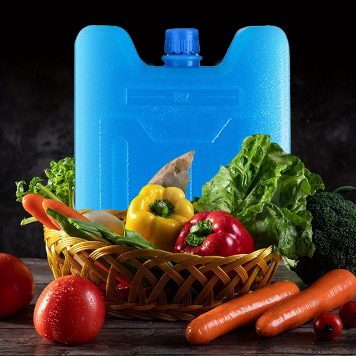 6Pack Reusable Cooler Ice Packs-DXN4