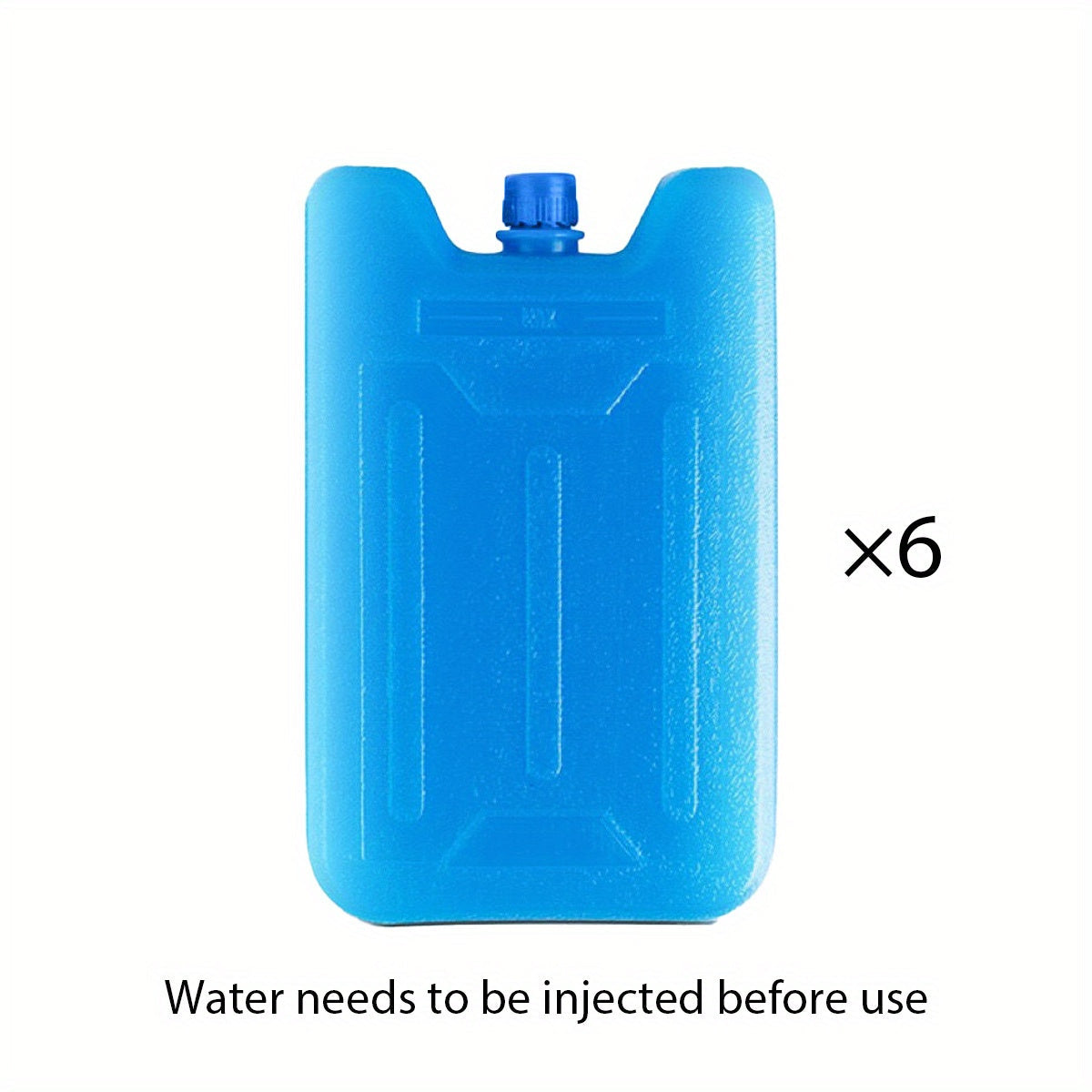 6Pack Reusable Cooler Ice Packs-DXN4
