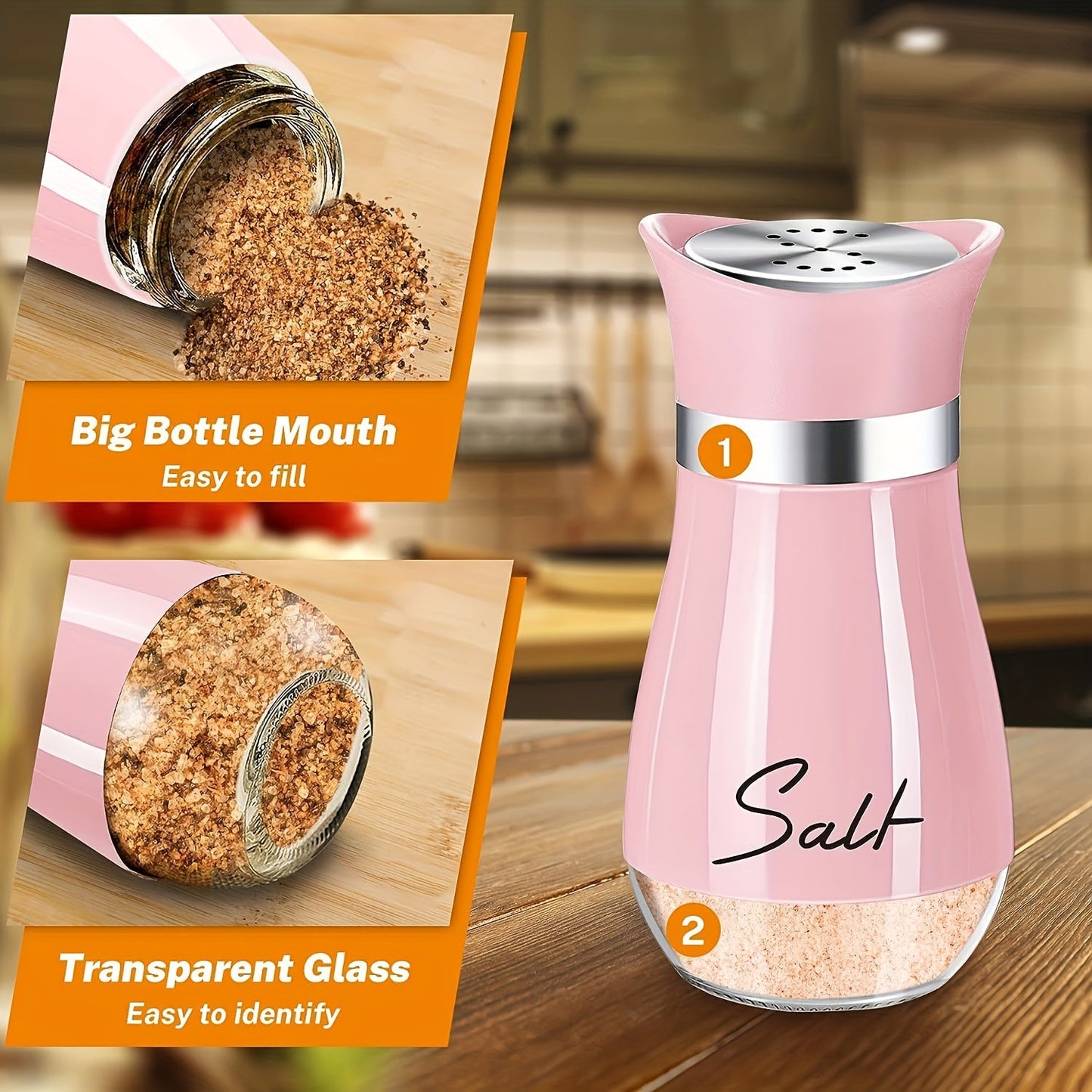 Kawaii Salt Pepper Shaker Set- HMT24SP