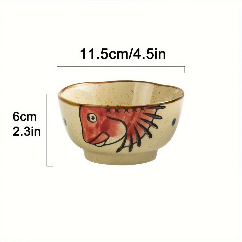 Creative Japanese Ceramic Soup Bowls Set of 10.16 - SDJI