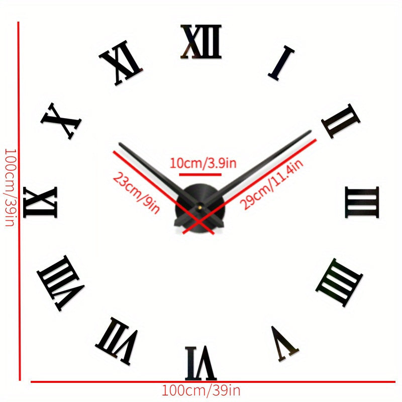 Luminous DIY Wall Clock- HMT24WC