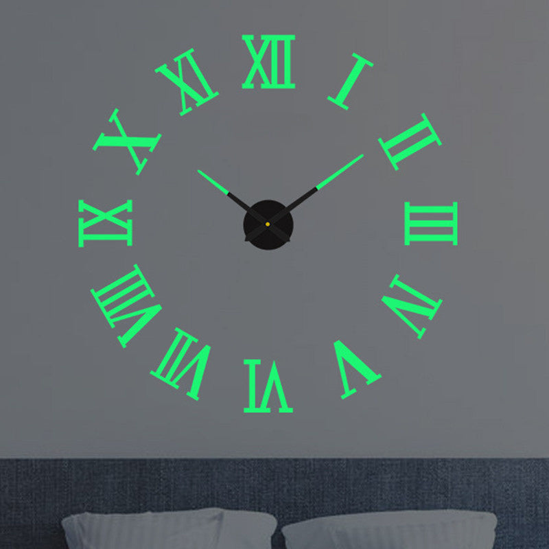 Luminous DIY Wall Clock- HMT24WC