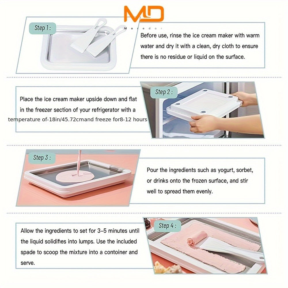 Stainless Steel DIY Ice Cream Maker, 3 Quart TJR5M9D