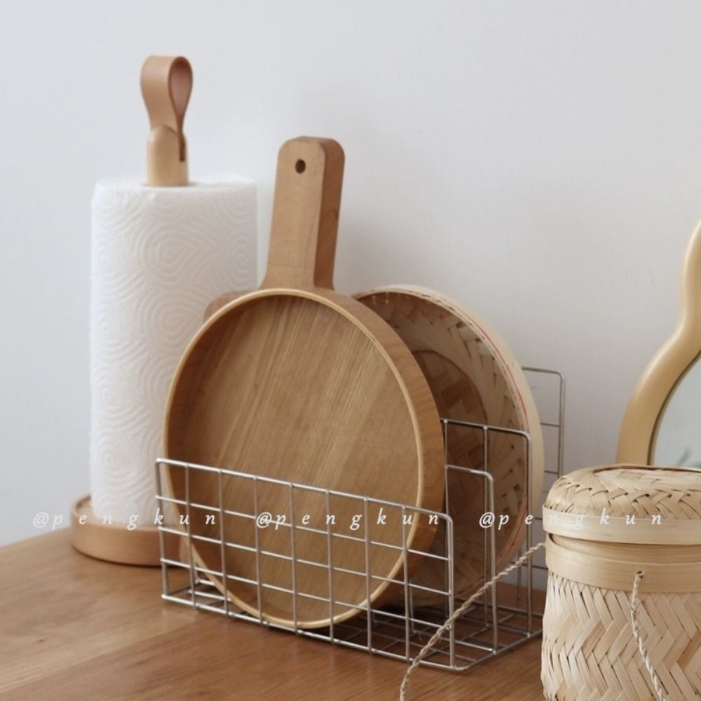 Polished Iron Bookshelf Organizer - DNJ2