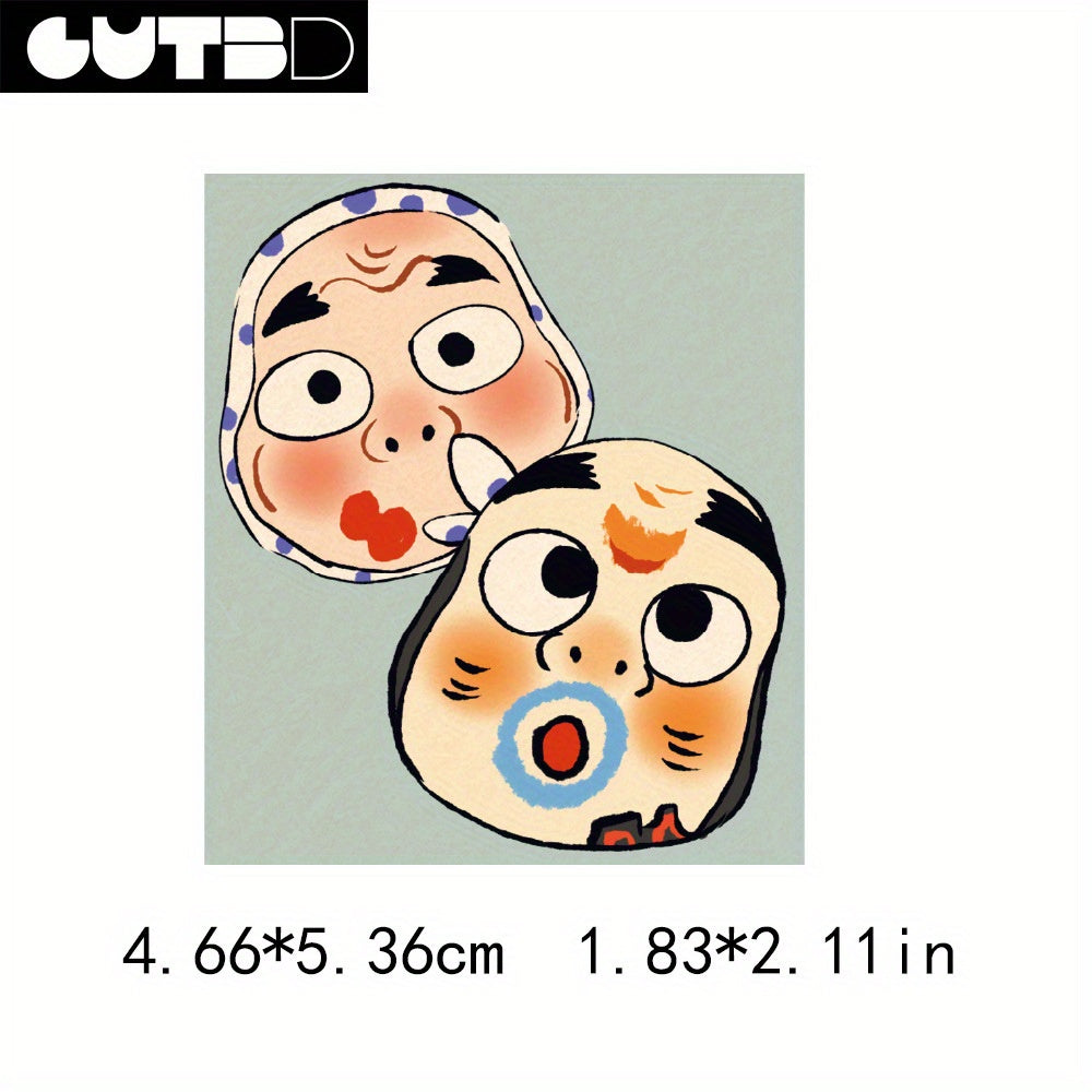 GUTBD Japanese Style Cartoon Stickers - E3BJ
