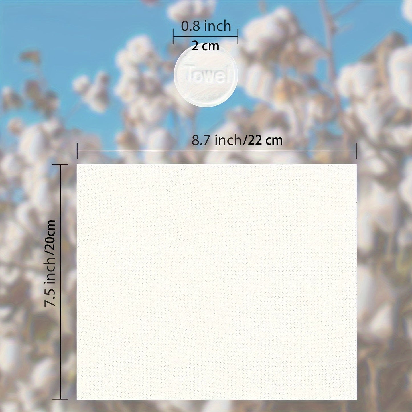 Compressed Towels Wipes- HMT17CW