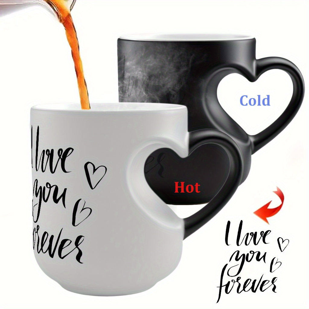 HeartShaped Insulated Ceramic Mug-HMT14HC