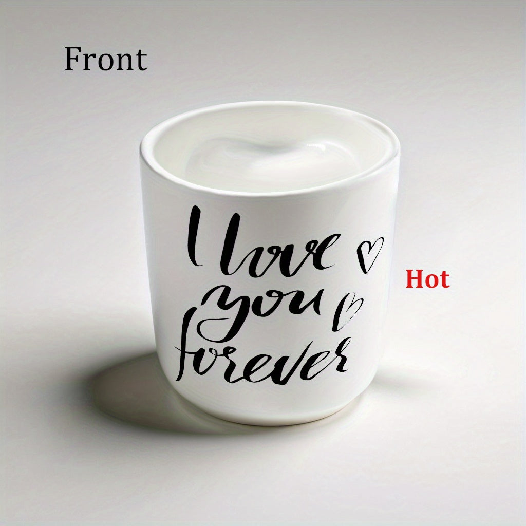 HeartShaped Insulated Ceramic Mug-HMT14HC