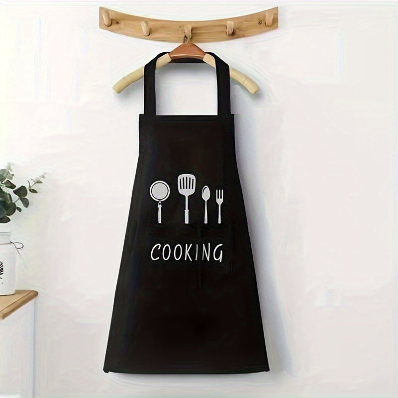 Adjustable Black White Apron- HMT24SA