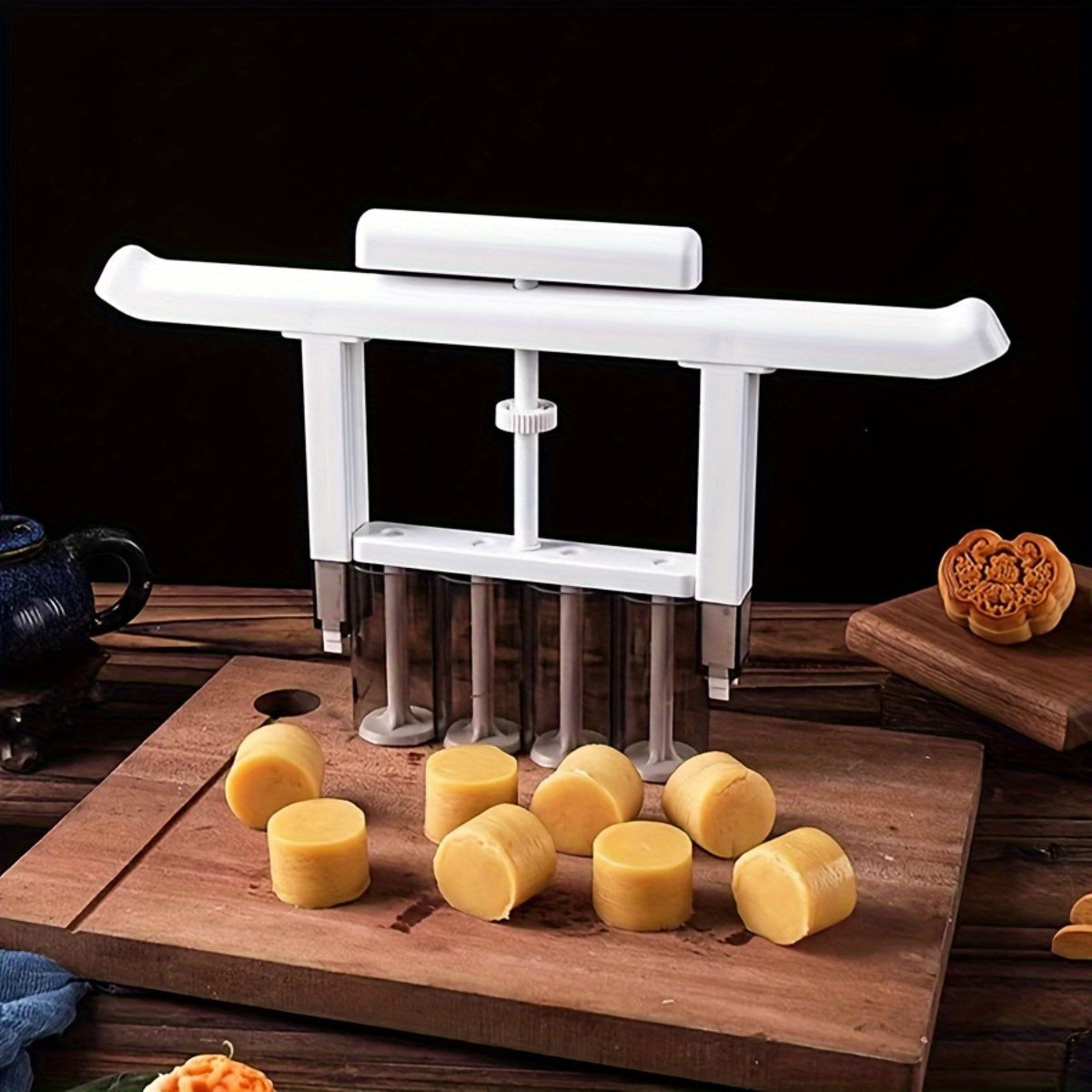 Moon Cake & Dumpling Maker, Durable Pastry Press TJR7B4D