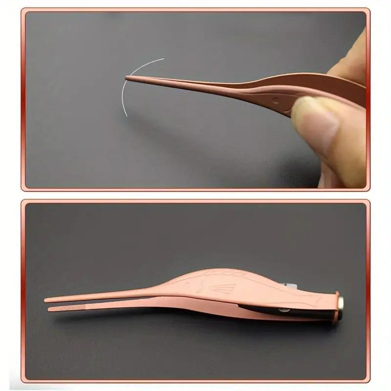 LED Light Ear Cleaning Spoon, Flexible Wax Remover TJR2S9L