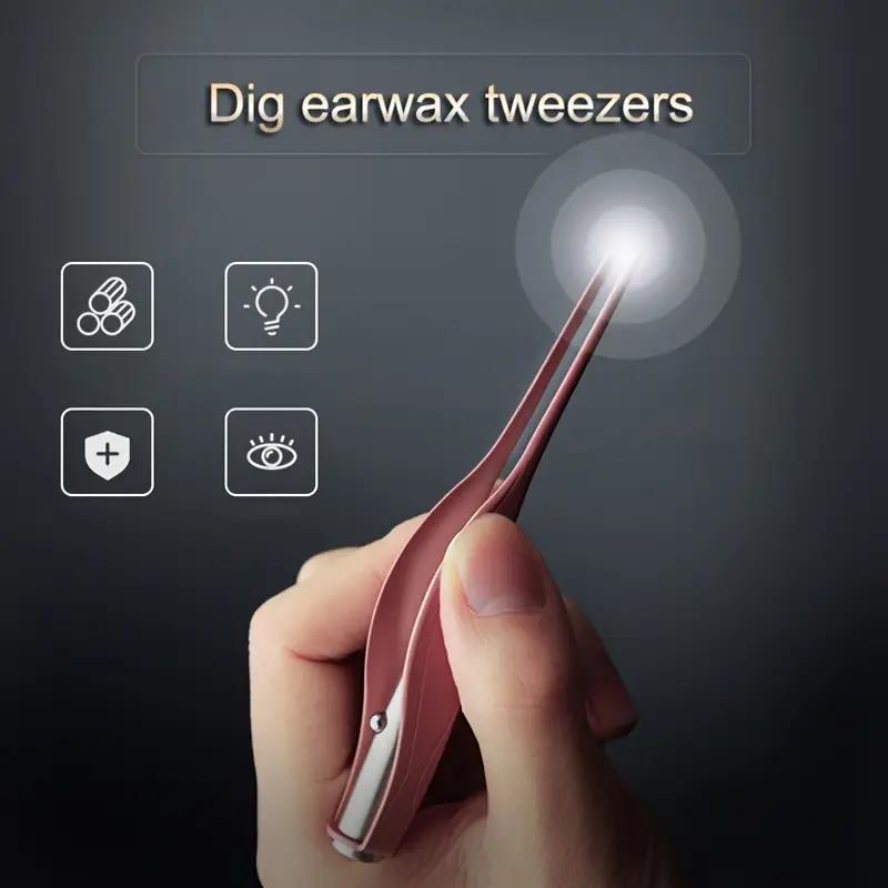 LED Light Ear Cleaning Spoon, Flexible Wax Remover TJR2S9L