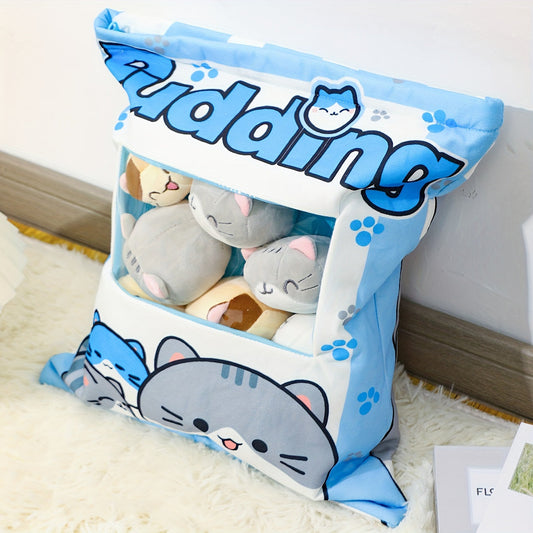 Jippu Cartoon Plush Cat Toy - SR3B