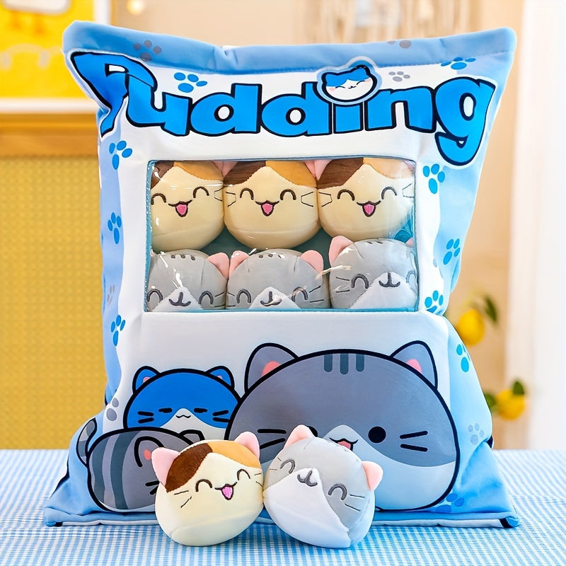 Jippu Cartoon Plush Cat Toy - SR3B