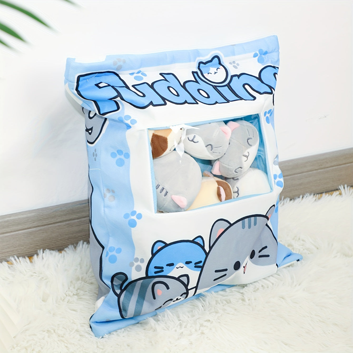 Jippu Cartoon Plush Cat Toy - SR3B