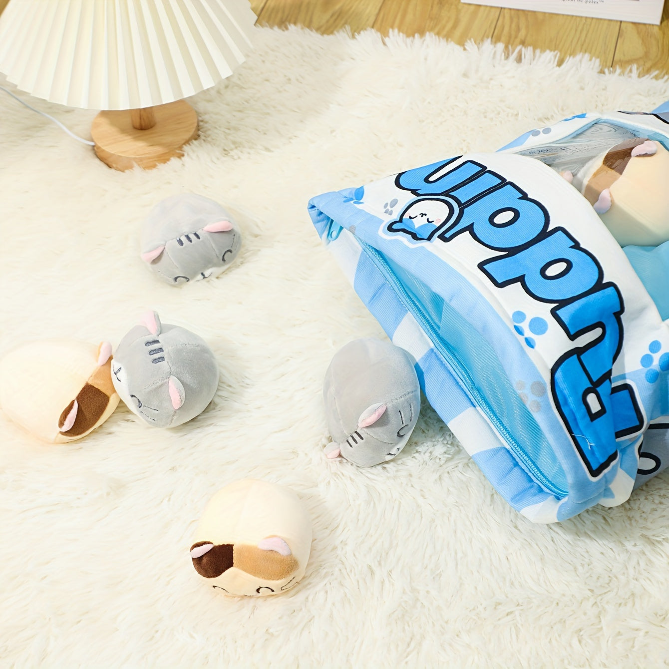 Jippu Cartoon Plush Cat Toy - SR3B