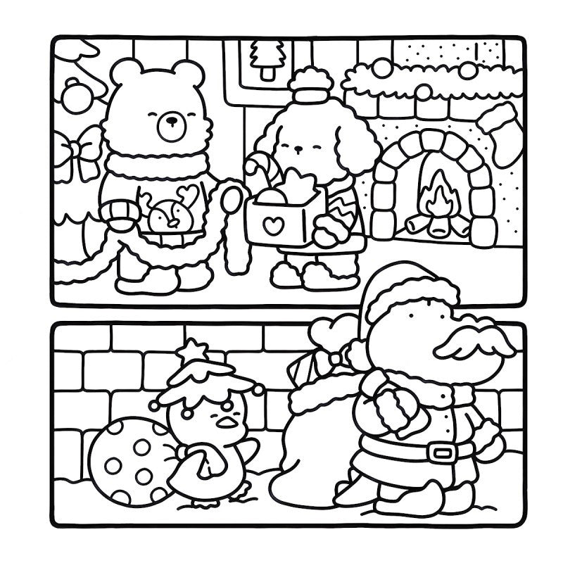 Comfy Days Coloring Book - SCU0