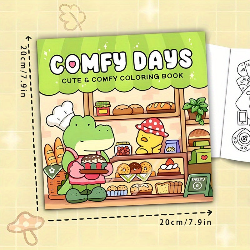 Comfy Days Coloring Book - SCU0