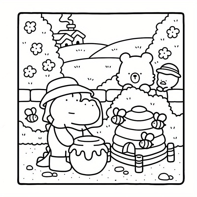Comfy Days Coloring Book - SCU0