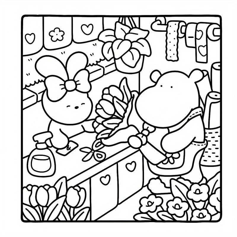 Comfy Days Coloring Book - SCU0