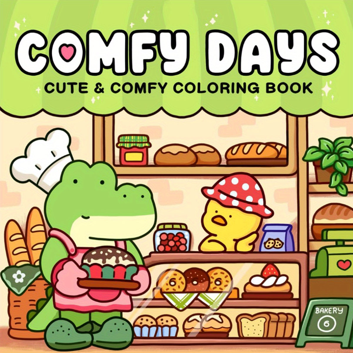 Comfy Days Coloring Book - SCU0
