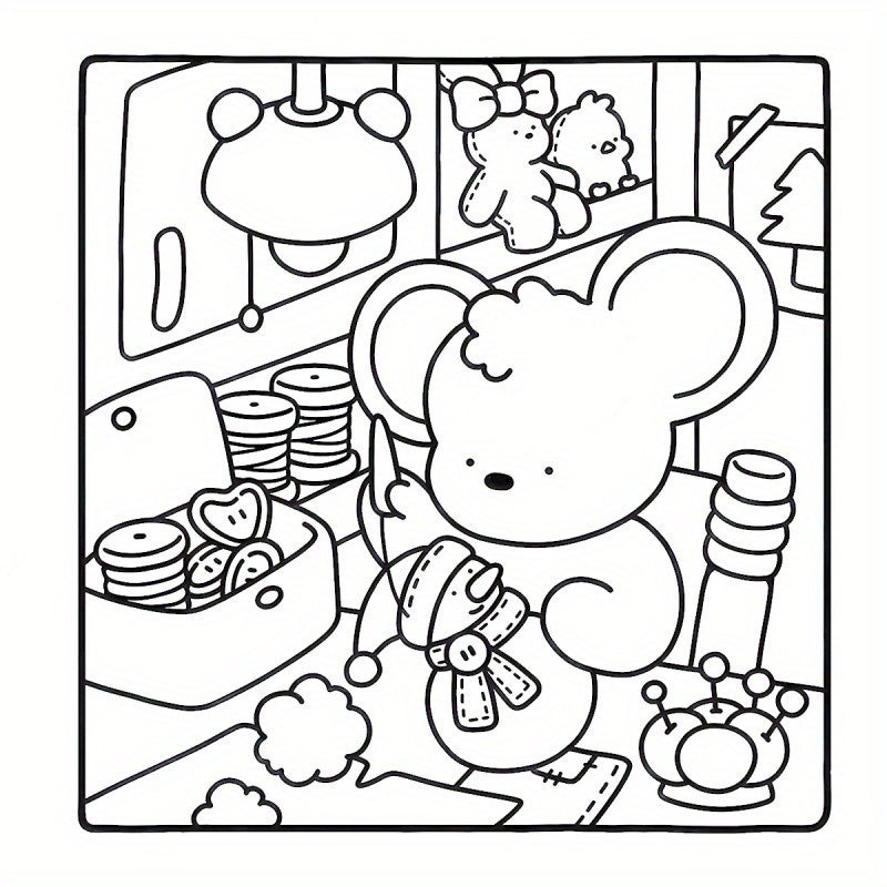 Comfy Days Coloring Book - SCU0
